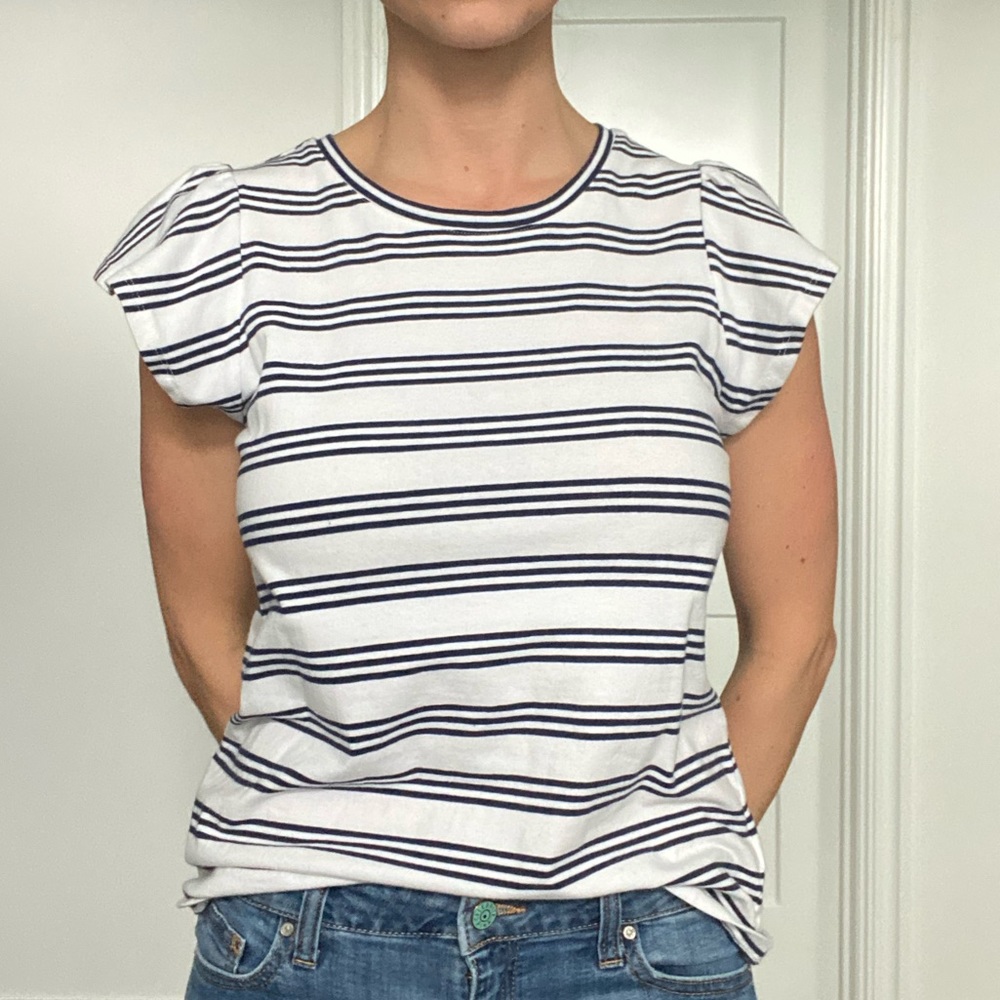 Mason Jules Ruffle Sleeve Tee